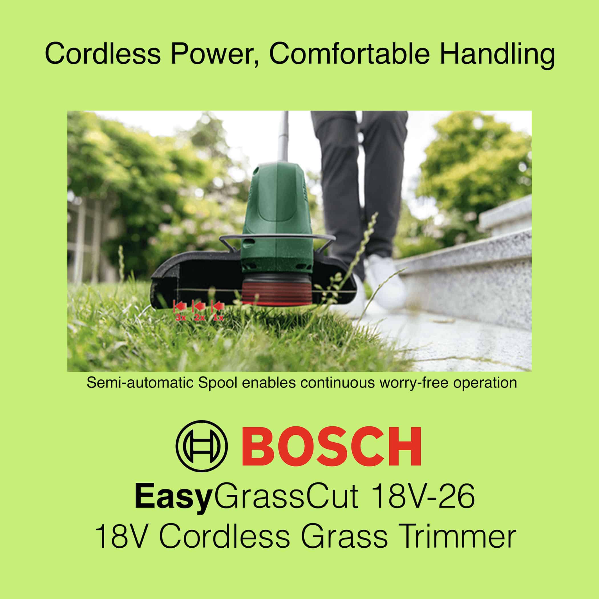 Bosch EasyGrassCut 18V-26 - Gallery Image