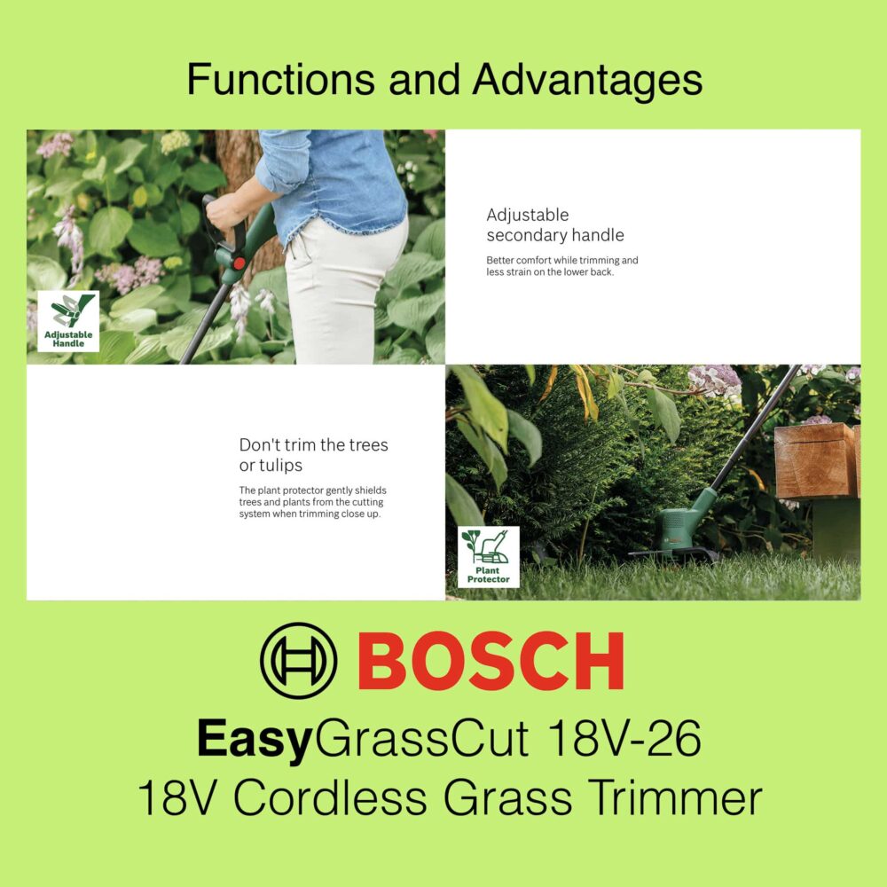Bosch EasyGrassCut 18V-26 - Gallery Image