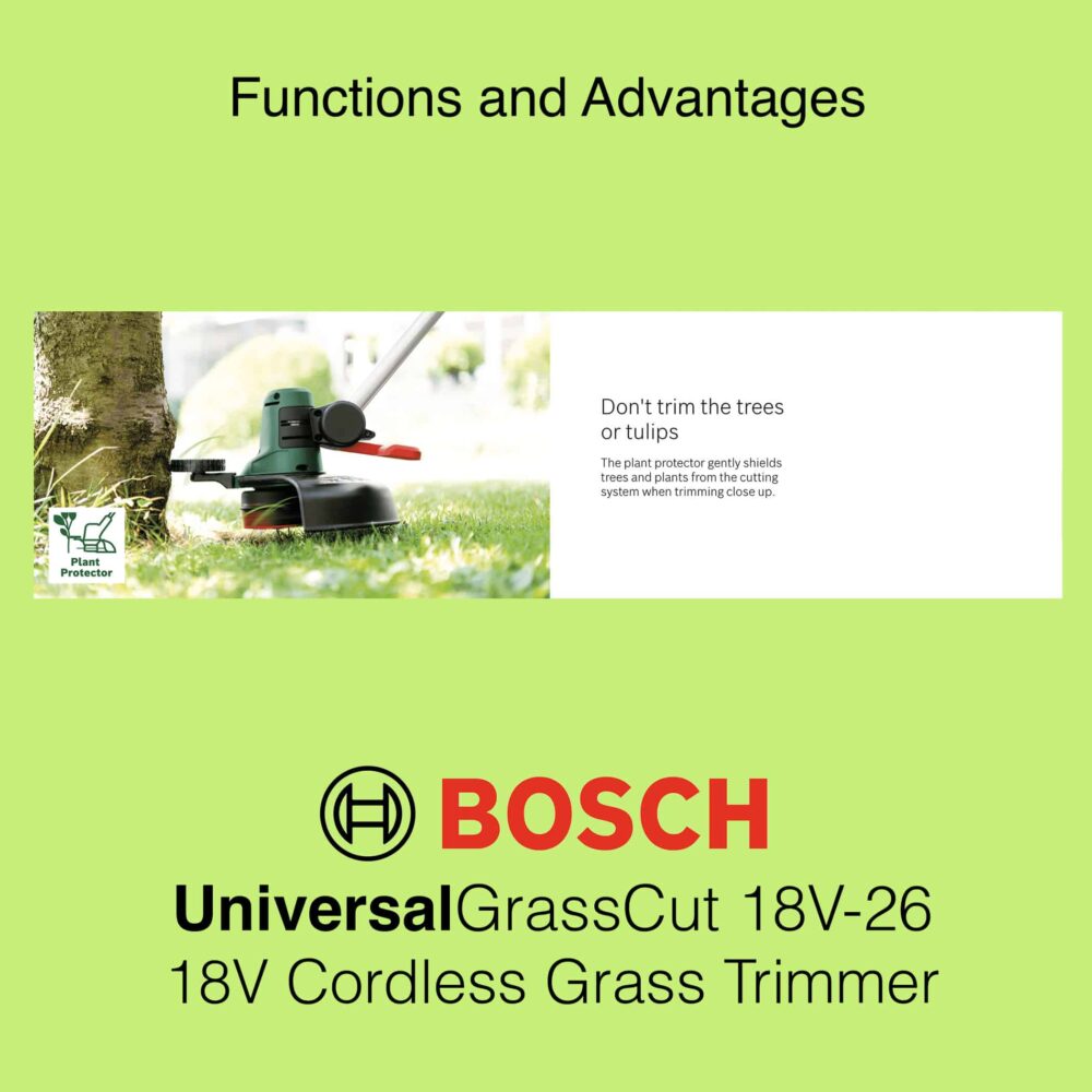 Bosch UniversalGrassCut 18V-26 - Gallery Image