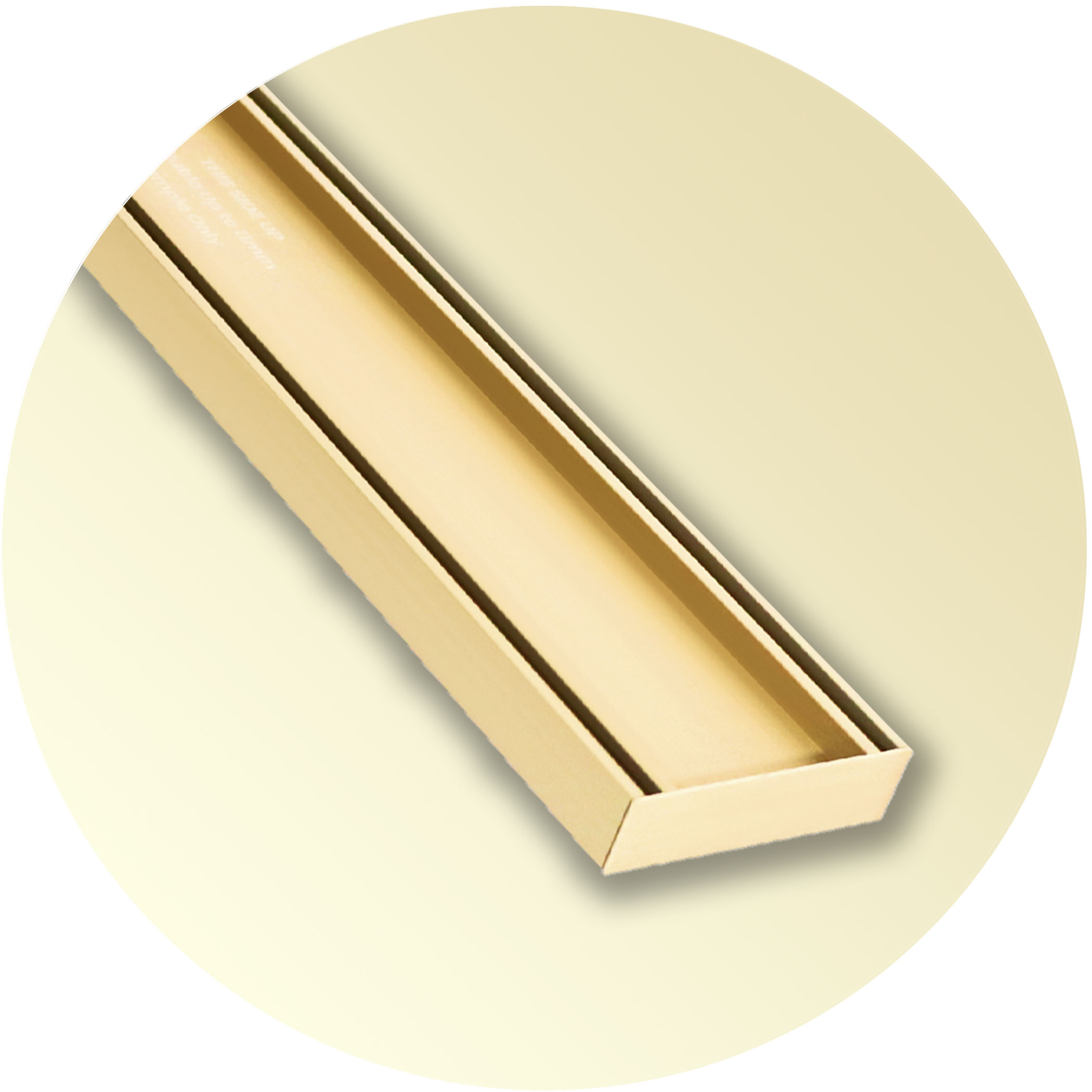 Lauxes STI26 Slimline Tile Insert Grate - Gold Variation Image