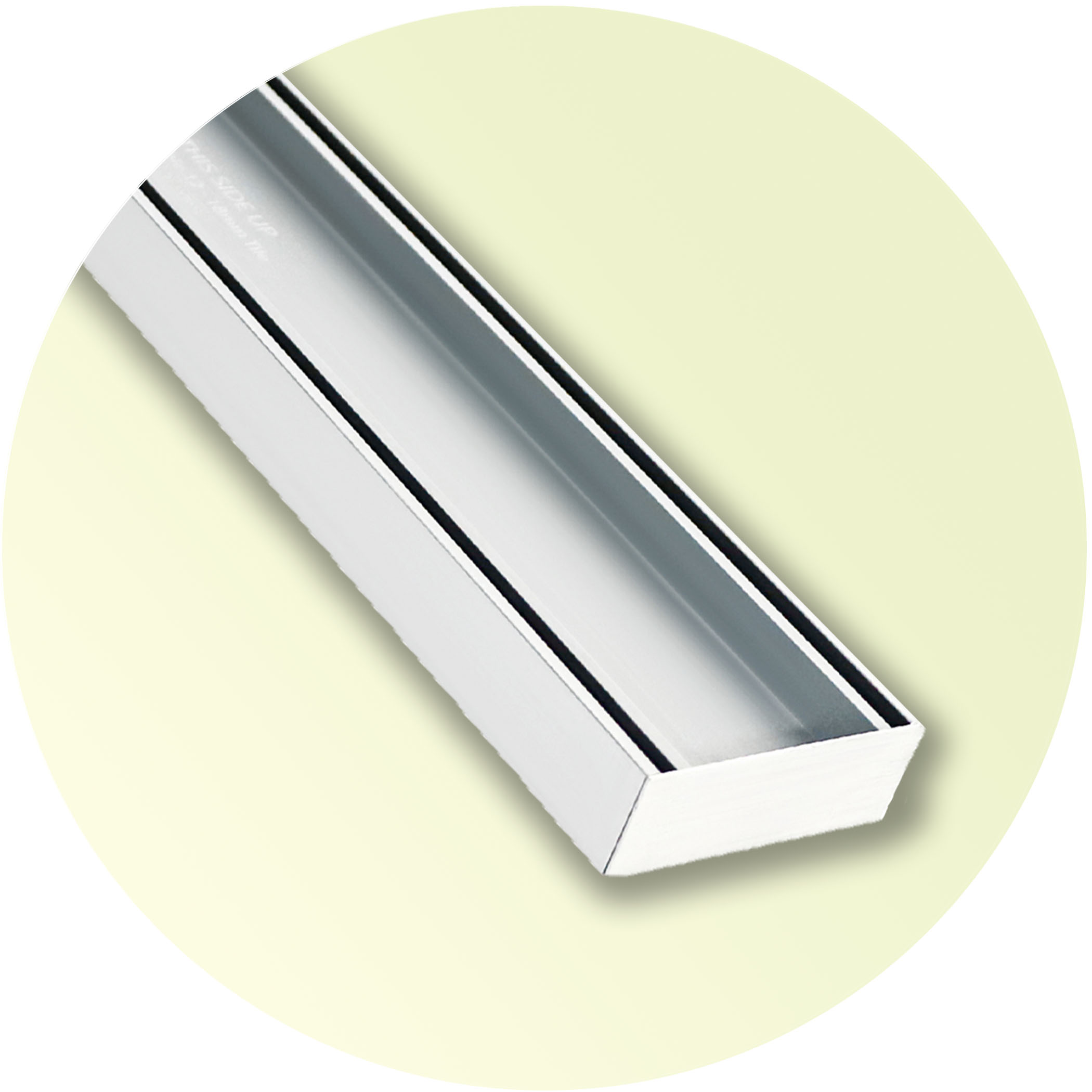 Lauxes TIP35 Slimline Tile Insert Grate - Silver Variation Image