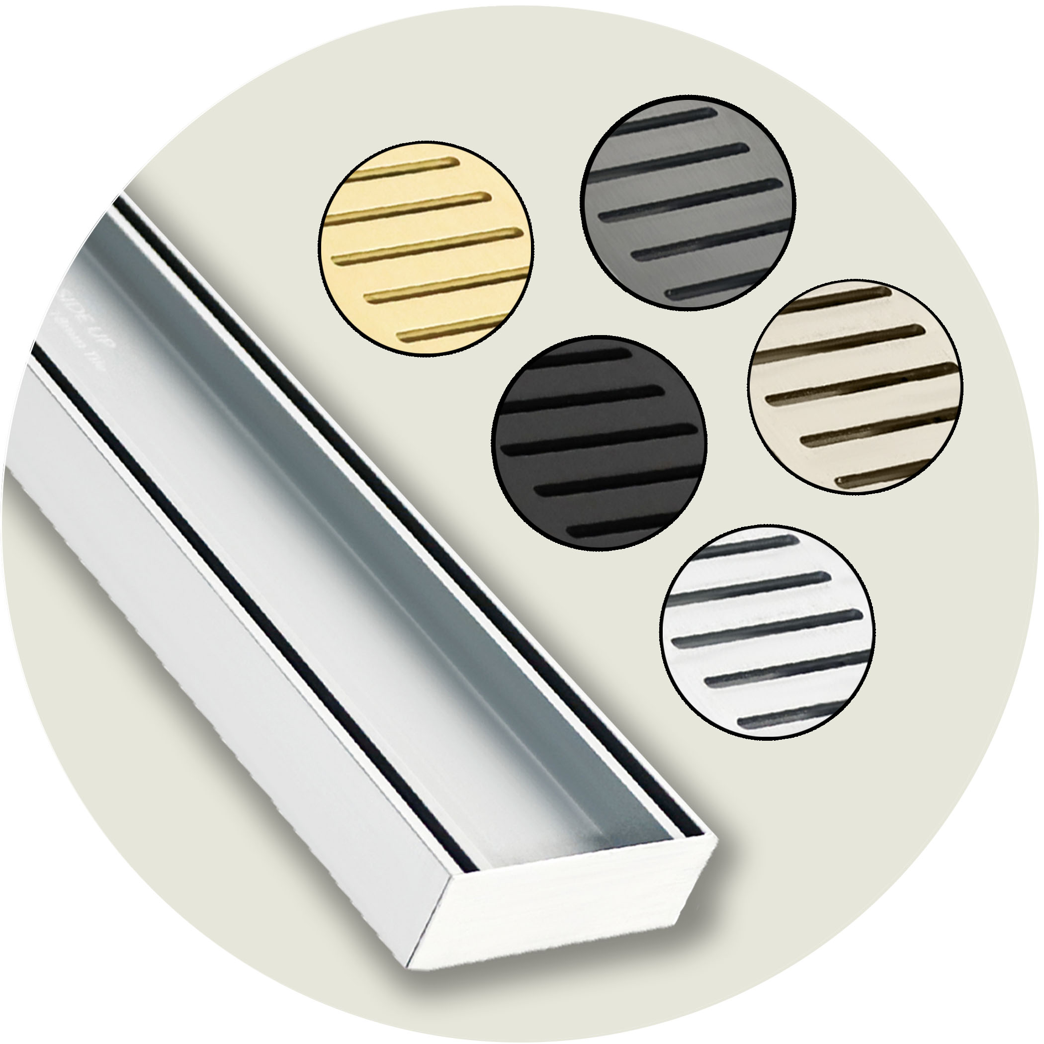 Lauxes TIP35 Tile Insert Grate - Image 1