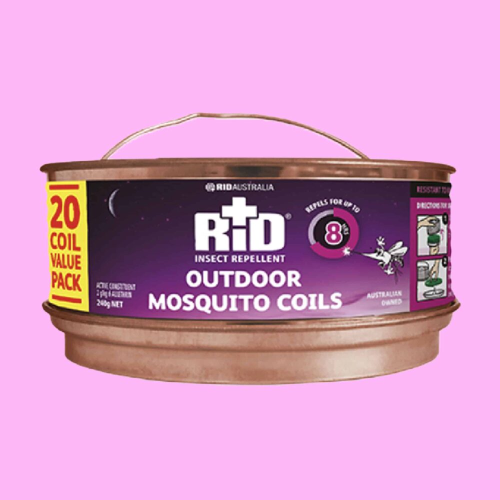 Rid Outdoor Mosquito Coils 20 Pack with Diffuser - Single Item Variation Image