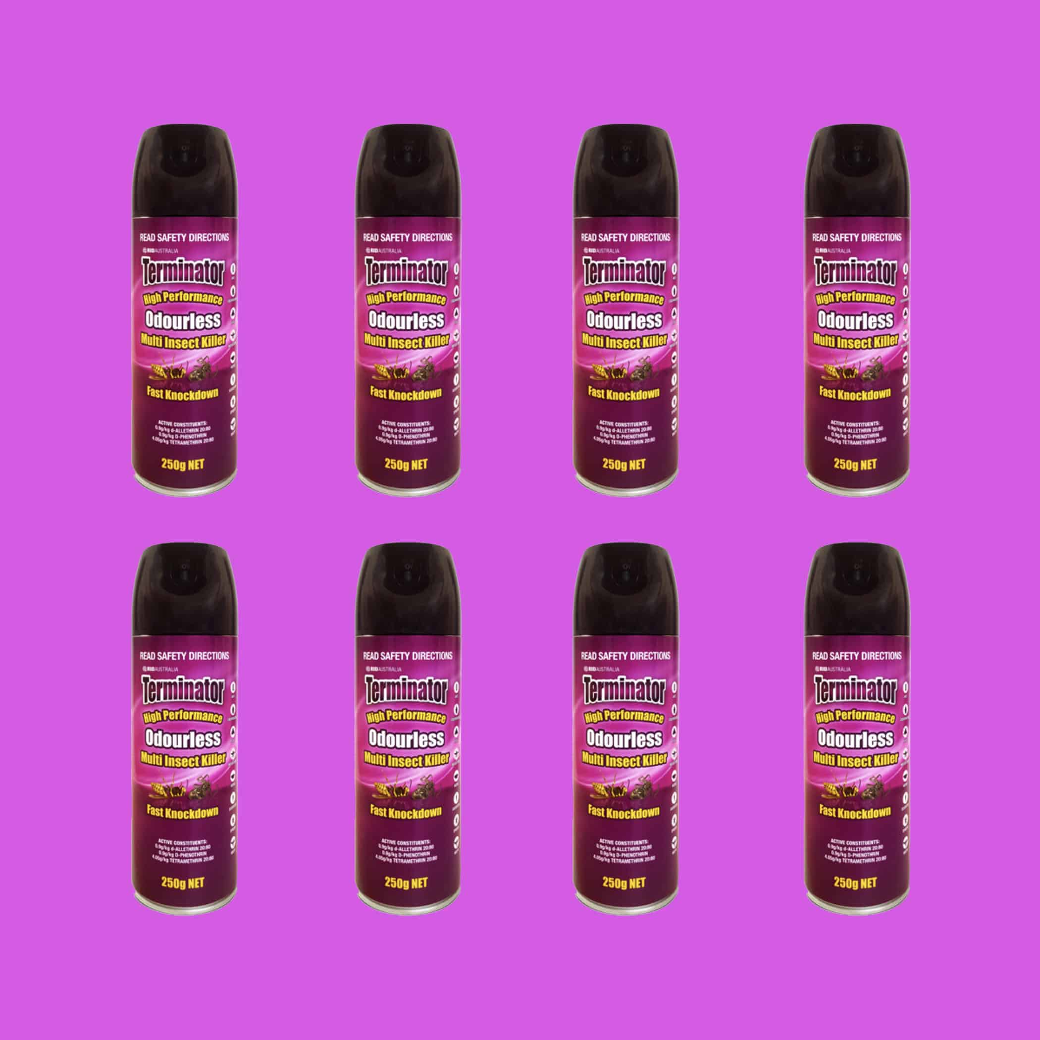 Rid Terminator Multi Insect Killer - 250g 8 Pack Variation Image