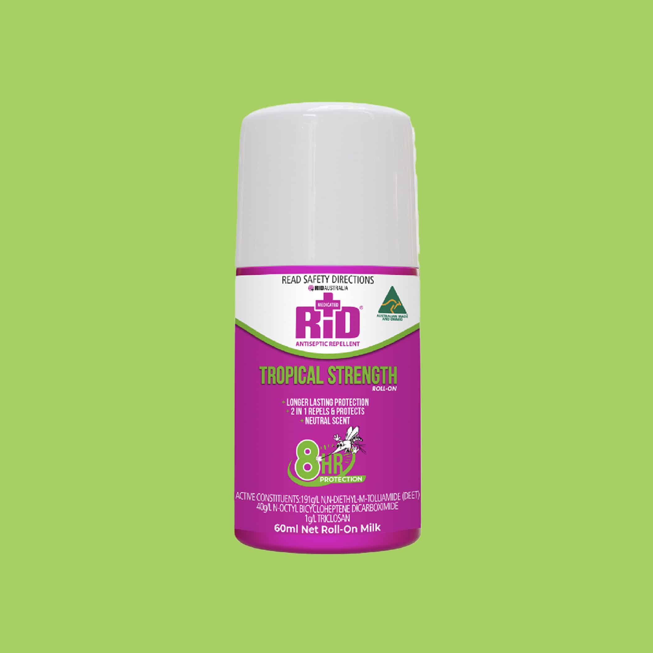 Rid Tropical Strength Roll On 60ml - Single Item Variation Image