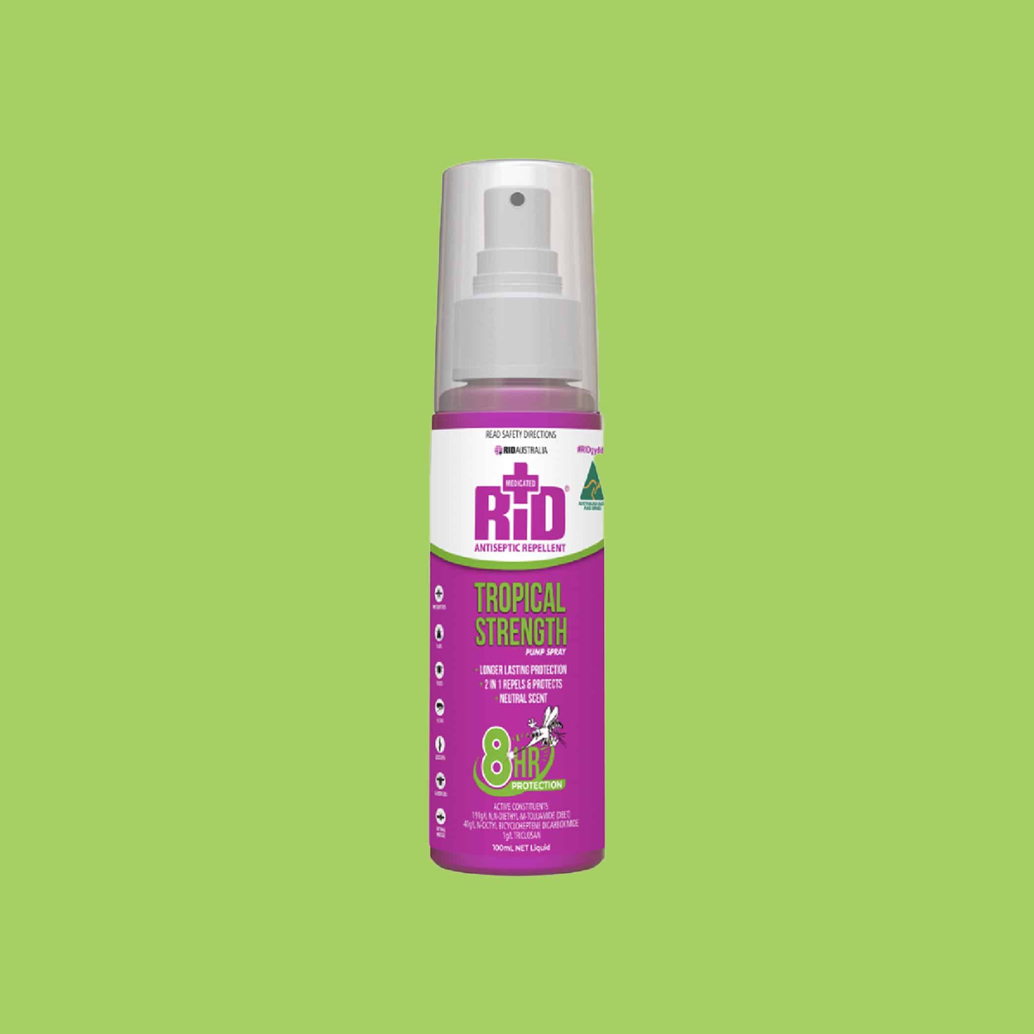 Rid Tropical Strength Lotion Pump Spray 100ml - Single Item Variation Image