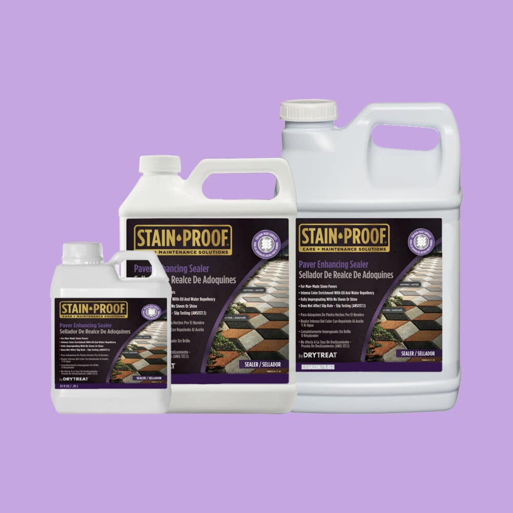 STAIN PROOF Paver Enhancing Sealer - Product Image