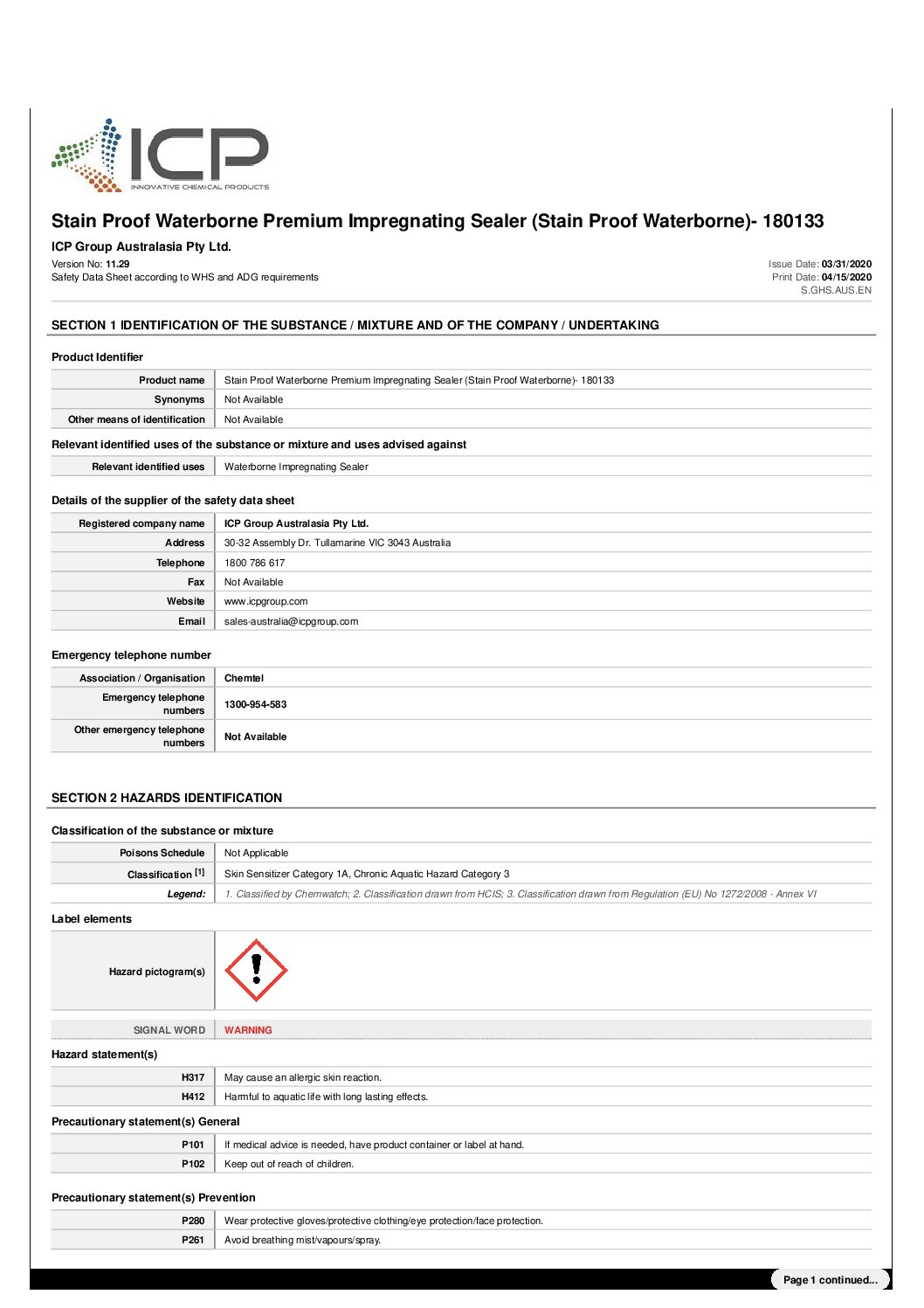 Technical Specifications