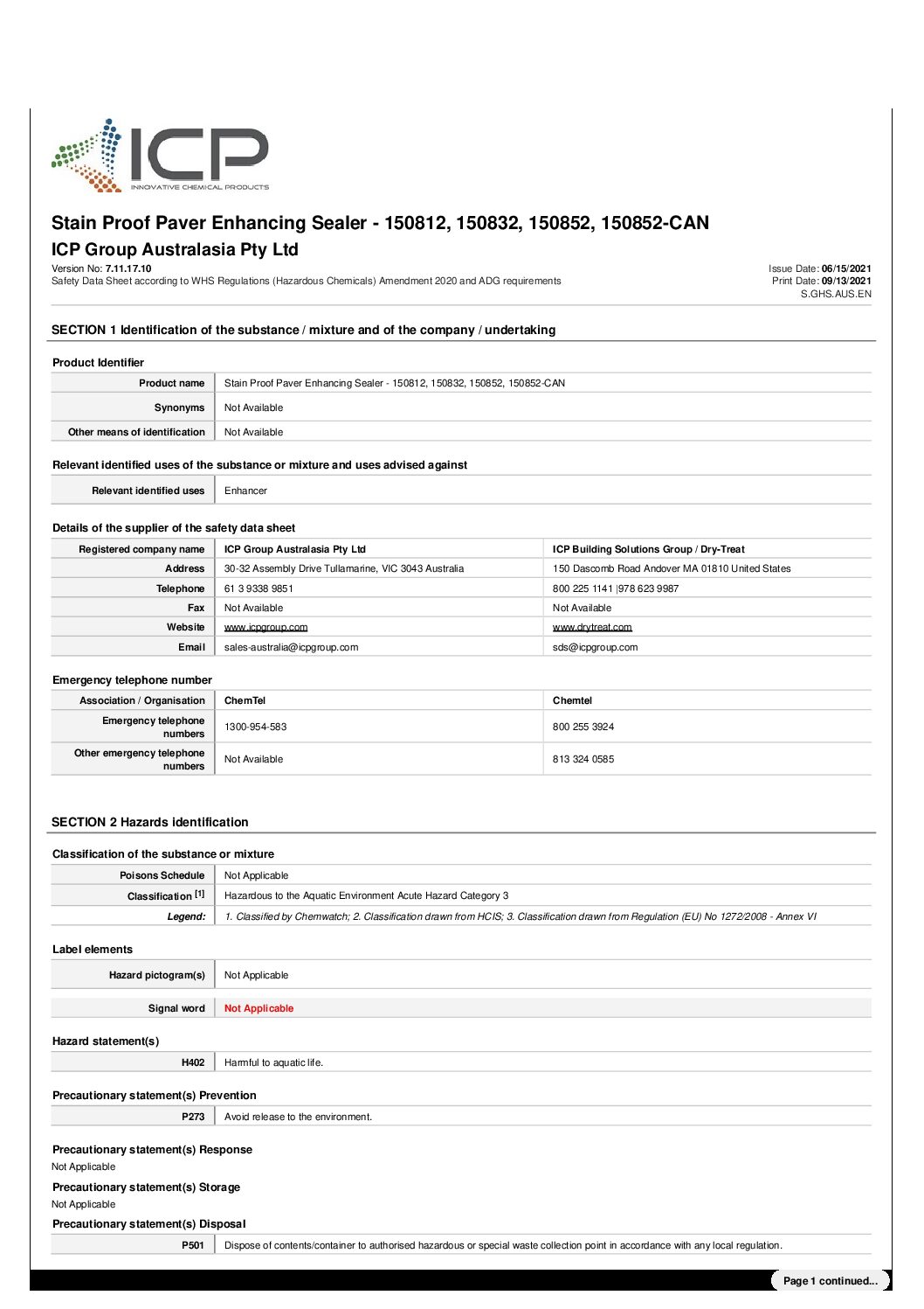 Technical Specifications