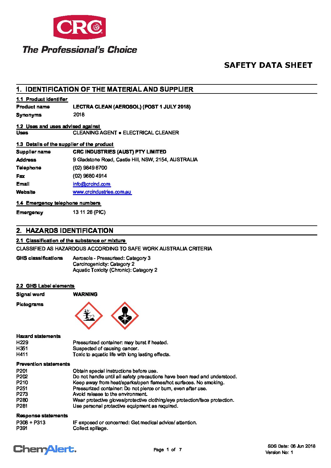Technical Specifications
