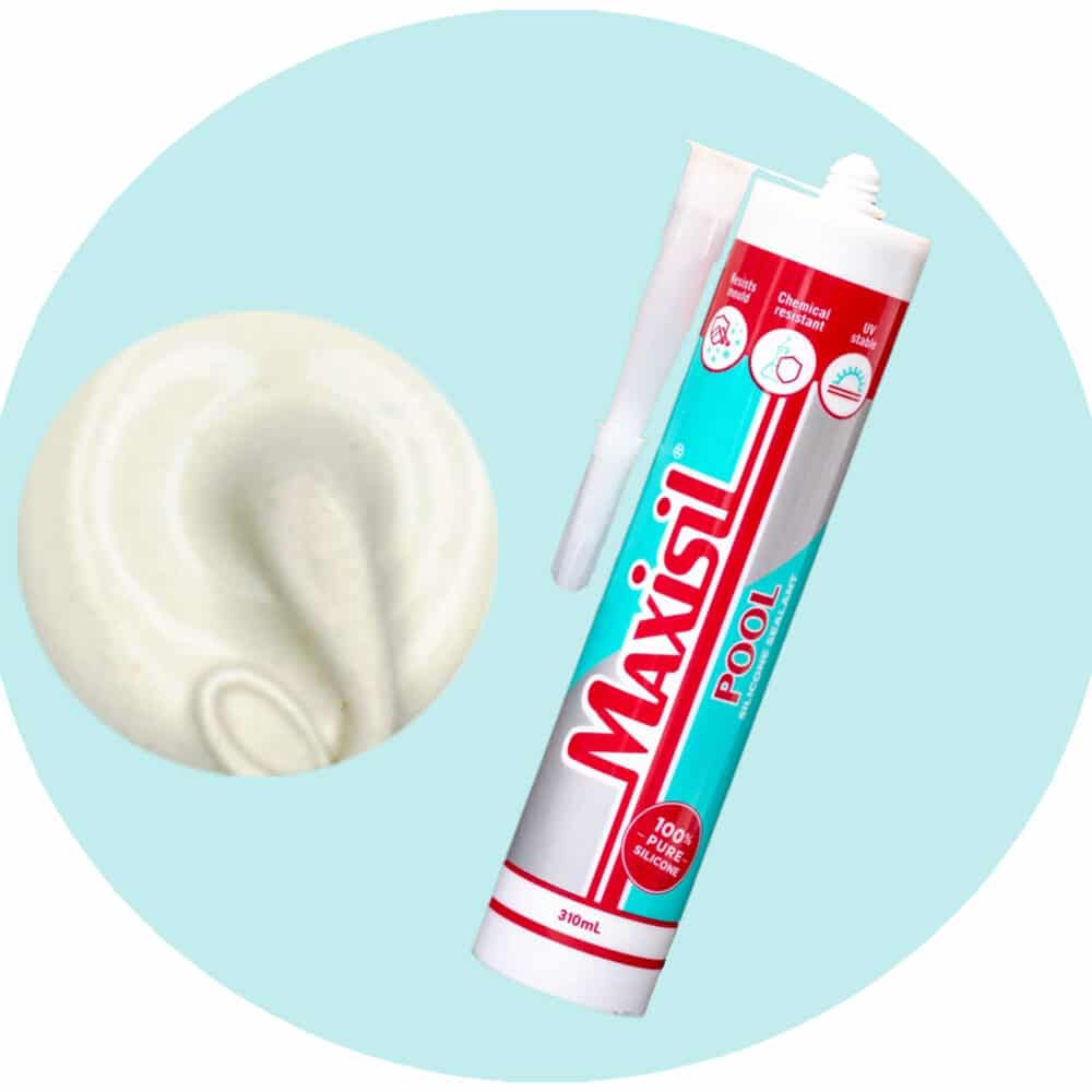 Maxisil Pool Underwater Silicone Sealant - P2 Off White - Single Item Variation