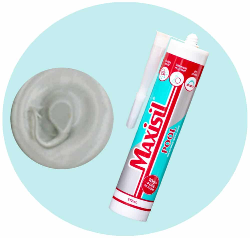 Maxisil Pool Underwater Silicone Sealant - P3 Light Grey - Single Item Variation