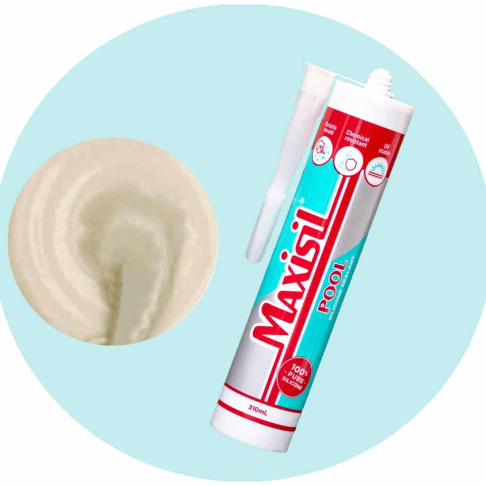 Maxisil Pool Underwater Silicone Sealant - P5 Ivory - Single Item Variation