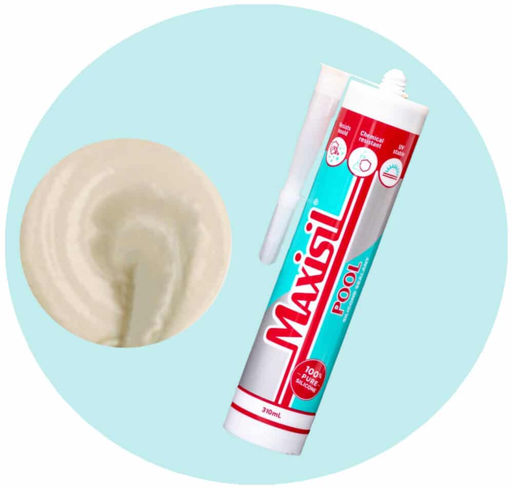 Maxisil Pool Underwater Silicone Sealant - P5 Ivory - Single Item Variation