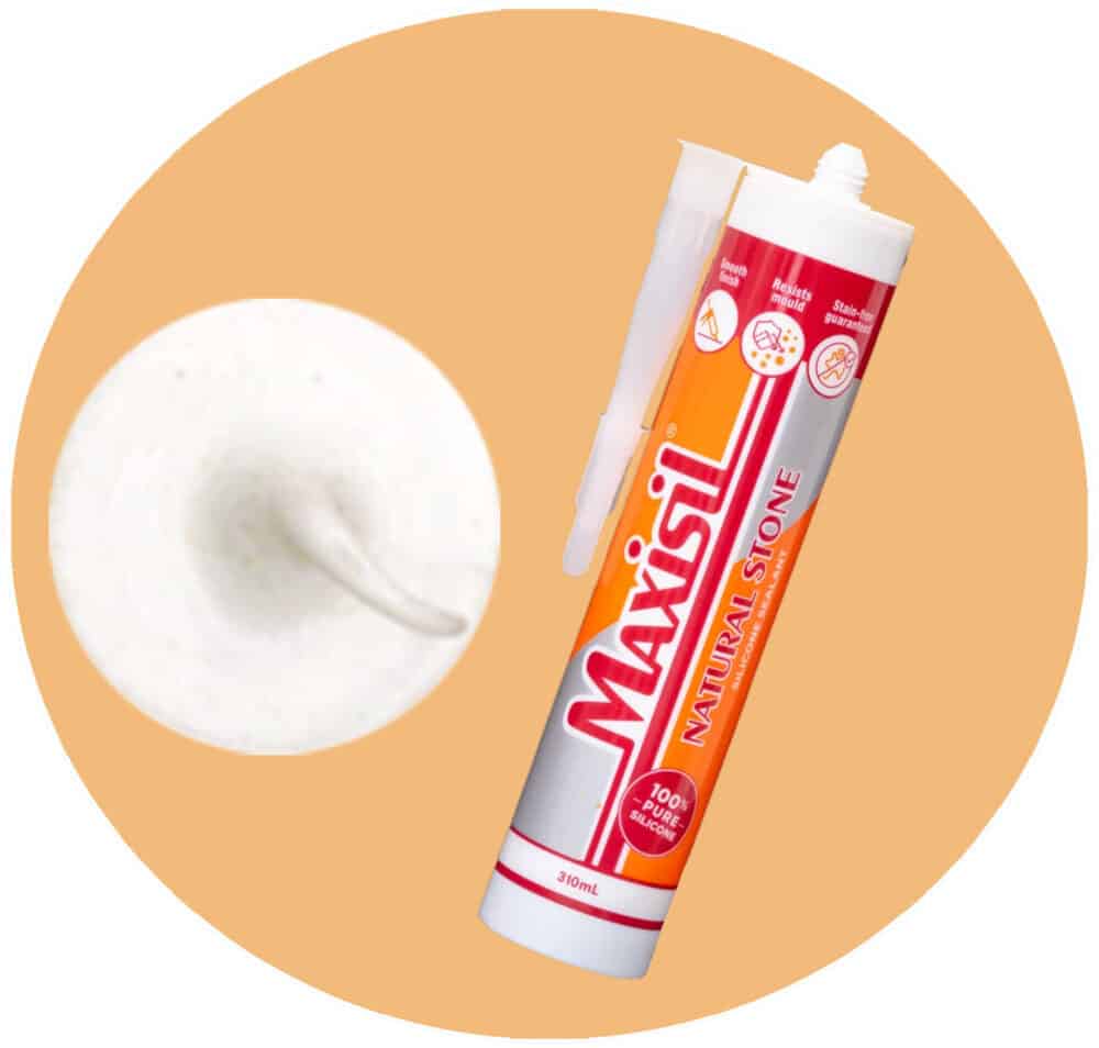 Maxisil N Natural Stone Silicone - N2 White - Single Item Variation