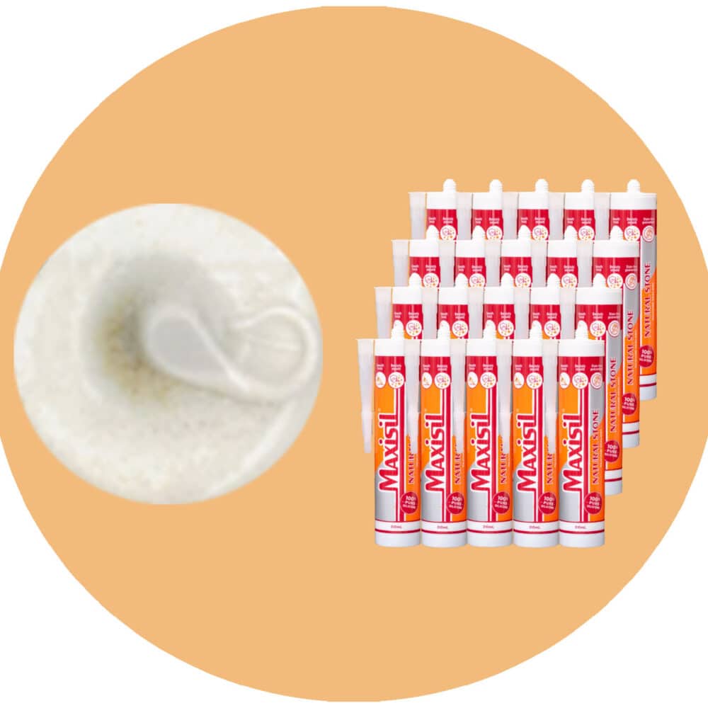 Maxisil N Natural Stone Silicone - N11 Light Grey - Box of 20 Variation