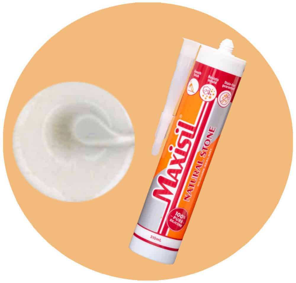 Maxisil N Natural Stone Silicone - N12 Pearl Grey - Single Item Variation