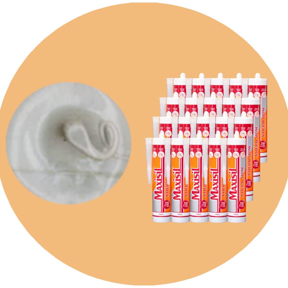 Maxisil N Natural Stone Silicone - N14 Manhattan - Box of 20 Variation