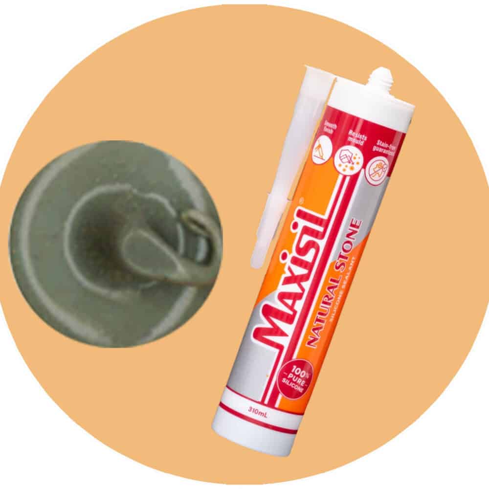 Maxisil N Natural Stone Silicone - N16 Dark Grey - Single Item Variation