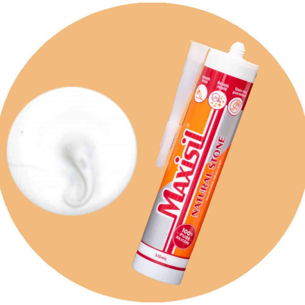 Maxisil N Natural Stone Silicone - N29 Matte White - Single Item Variation