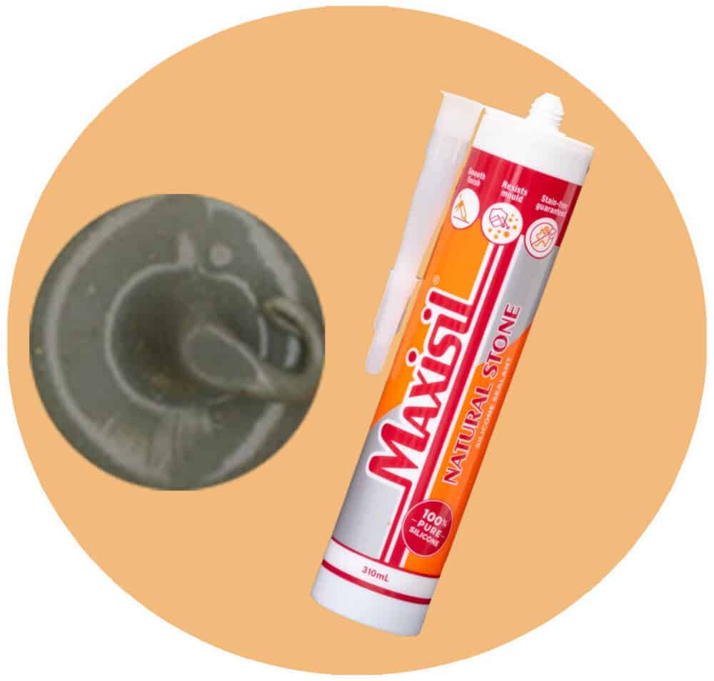 Maxisil N Natural Stone Silicone - N33 Matte Dark Grey - Single Item Variation