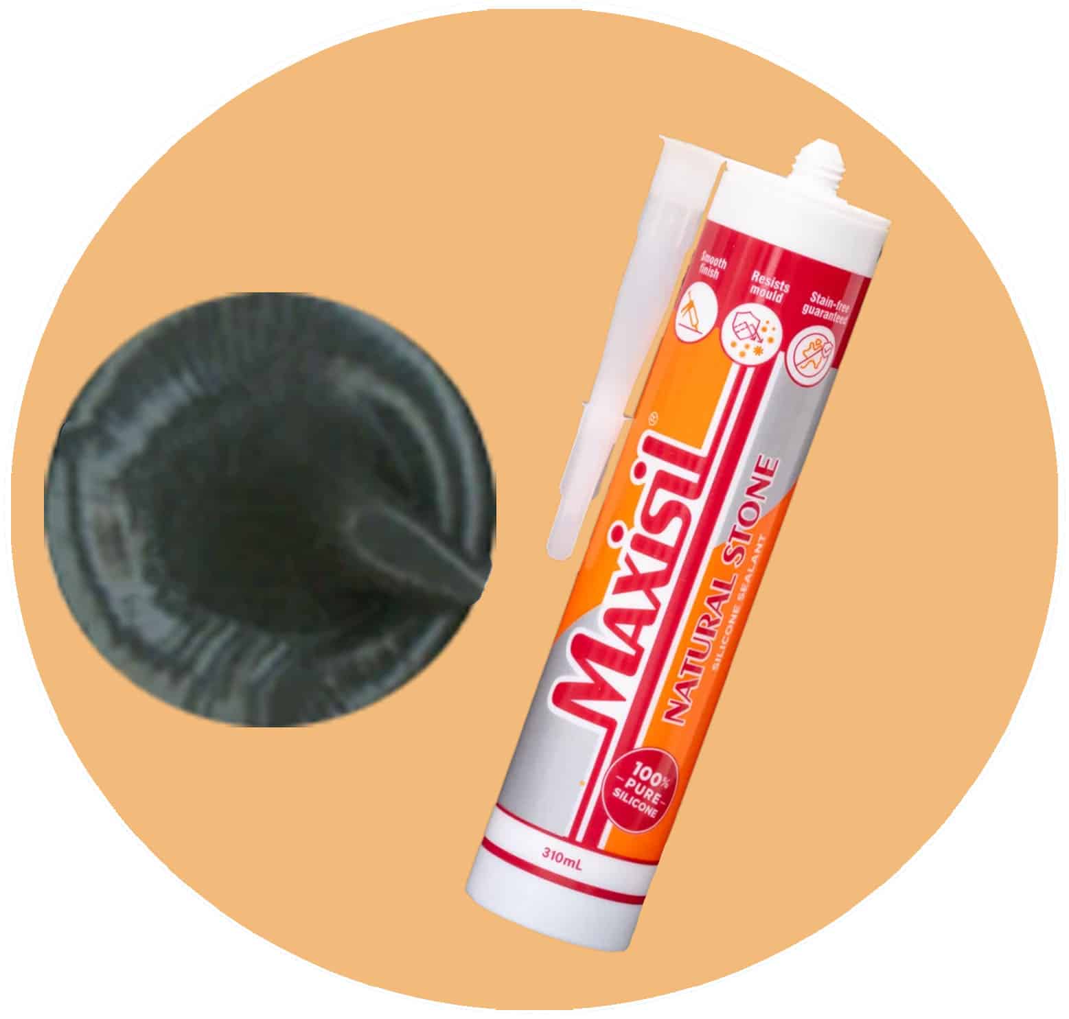 Maxisil N Natural Stone Silicone - N36 Matte Monumento - Single Item Variation