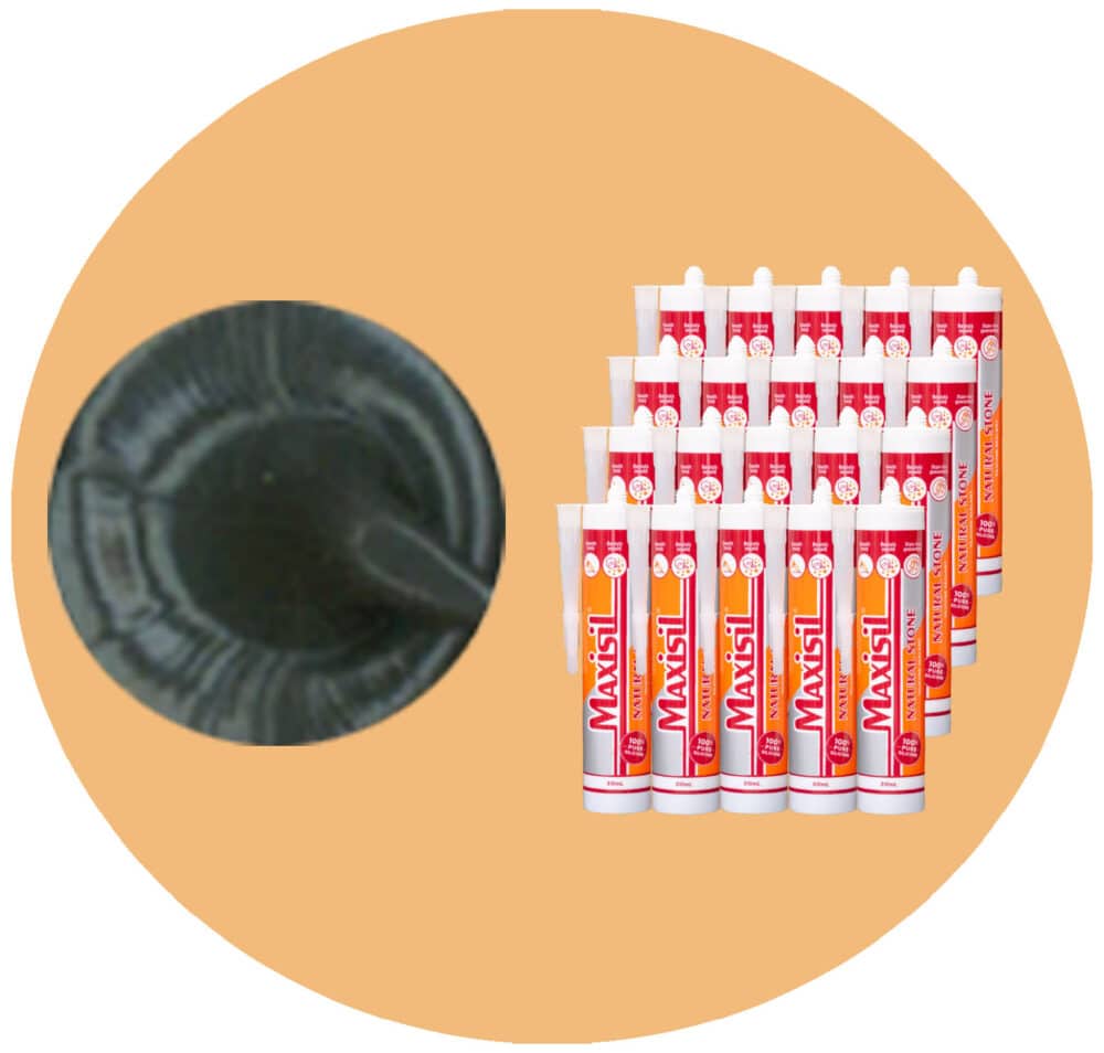 Maxisil N Natural Stone Silicone - N36 Matte Monumento - Box of 20 Variation