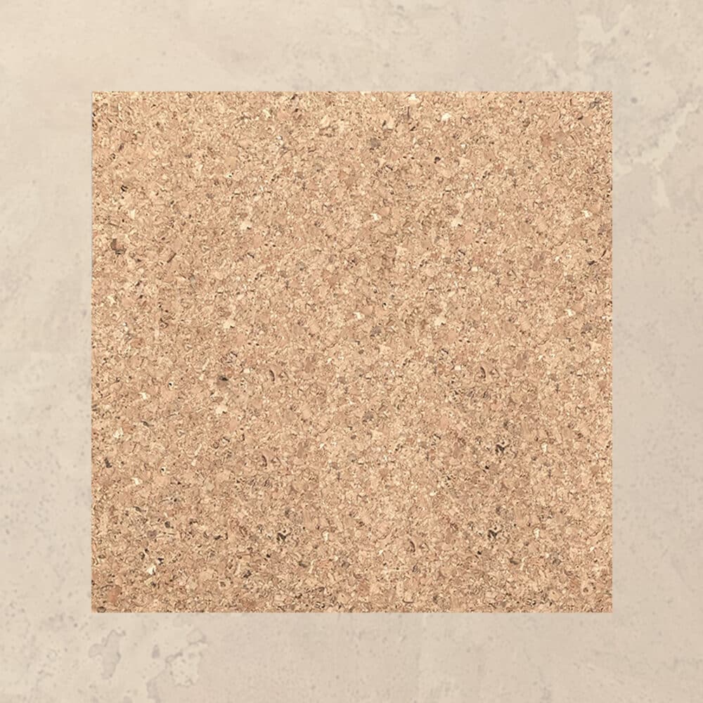 CorkArt Traditional Cork Tiles in Raw Finish - 305mm x 305mm Gallery Image