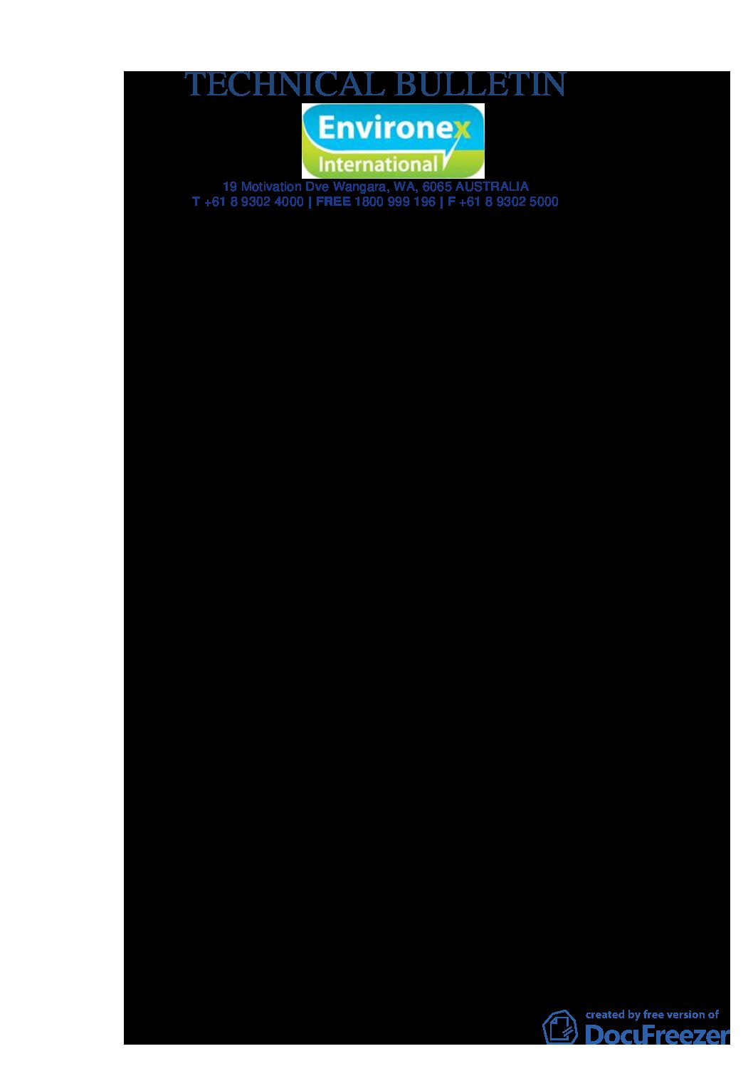 Technical Specifications