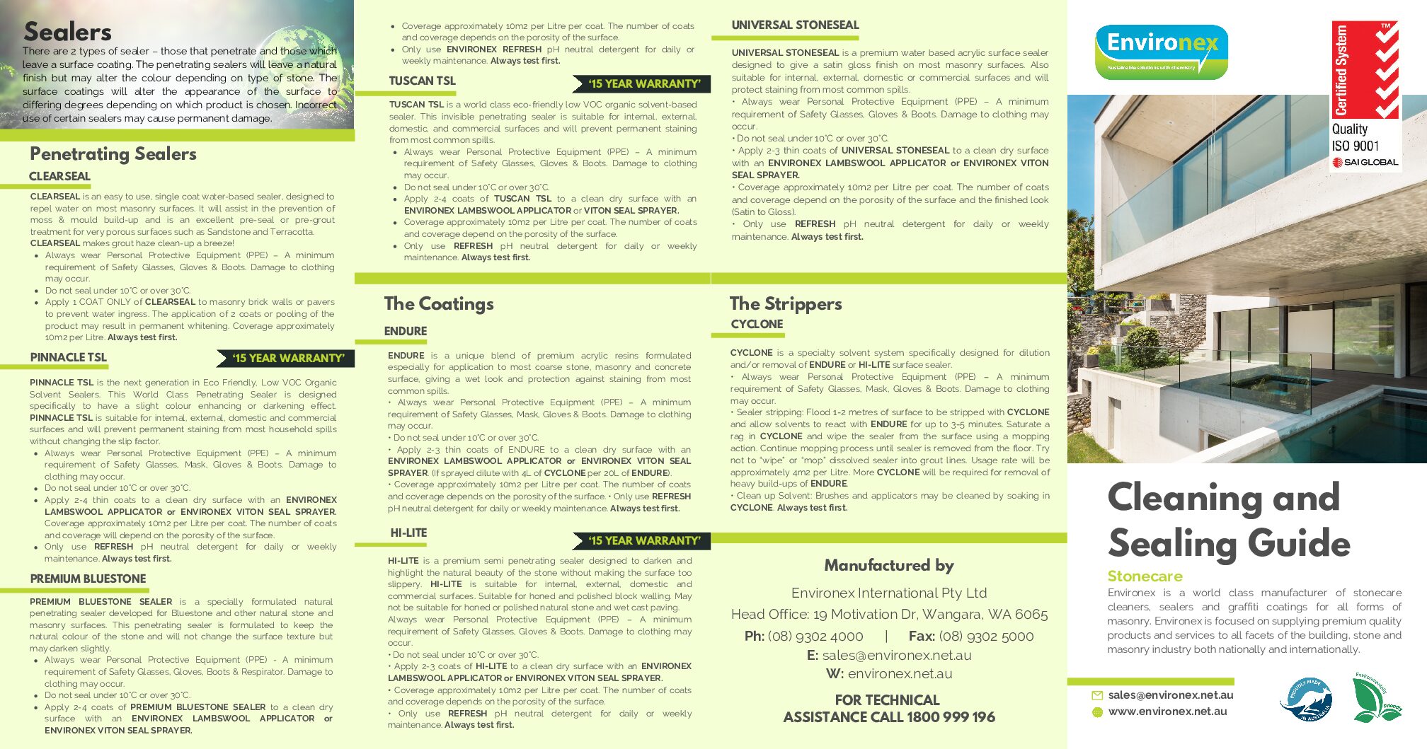 Technical Specifications