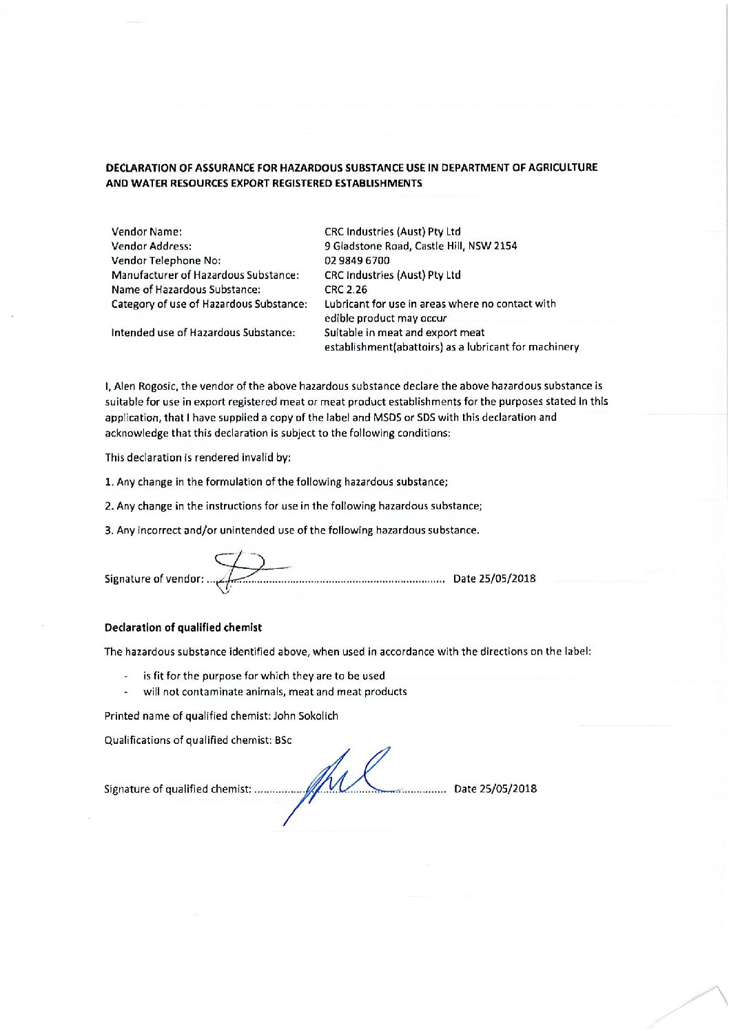 Technical Specifications