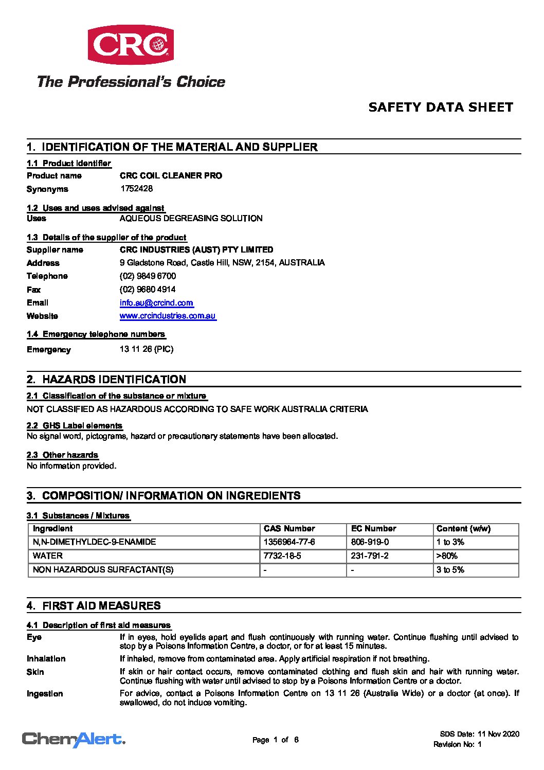 Technical Specifications