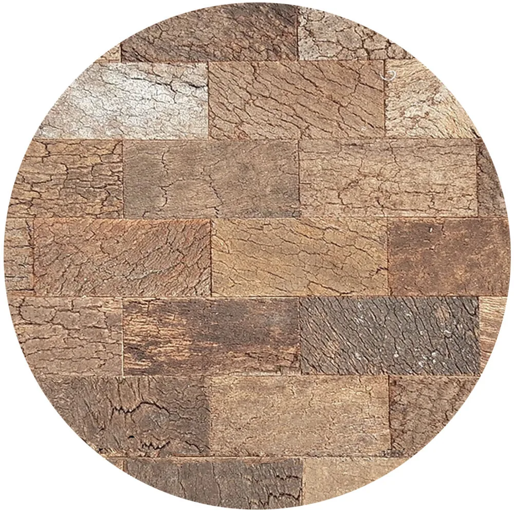 CorkArt Cork Wall Panels in Bark Brick Finish - Product Image