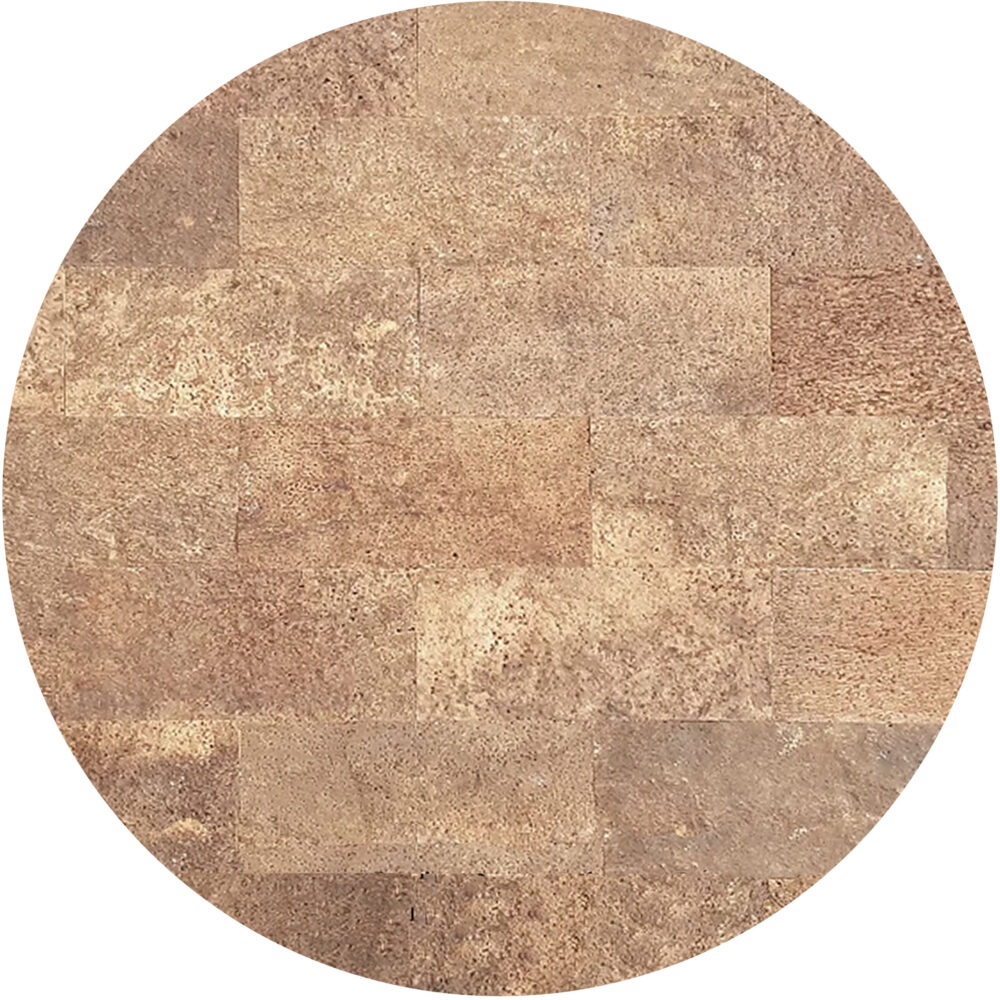 CorkArt Cork Wall Panels in Rustic Brick Finish - Product Image