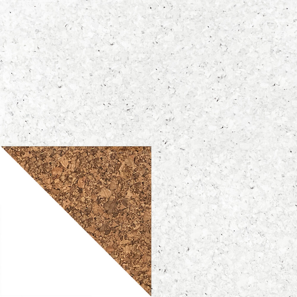 CorkArt Traditional Cork Tiles with Whitewash Finish - 305 x 305 x 6mm Pre-Glued Variation Image