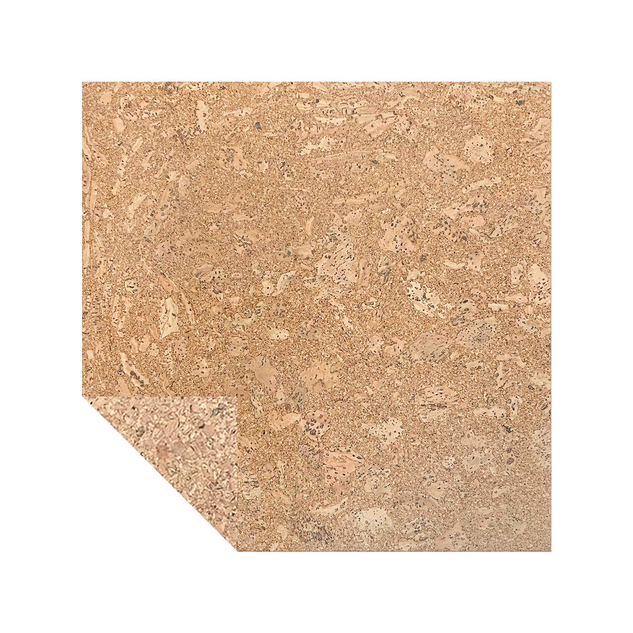 CorkArt Copenhagen Cork Tiles in Raw Finish - Un-Glued Variation Image