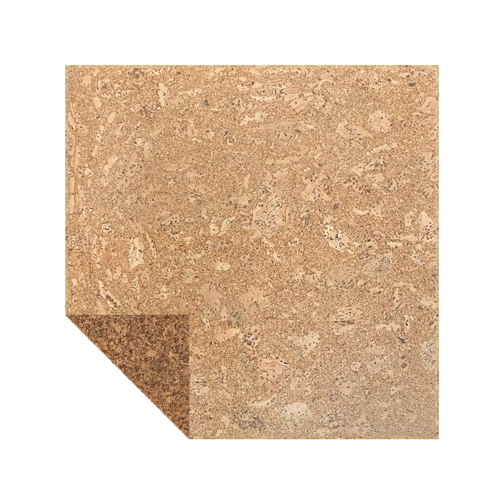 CorkArt Copenhagen Cork Tiles in Raw Finish - Glued and Bevelled Variation Image