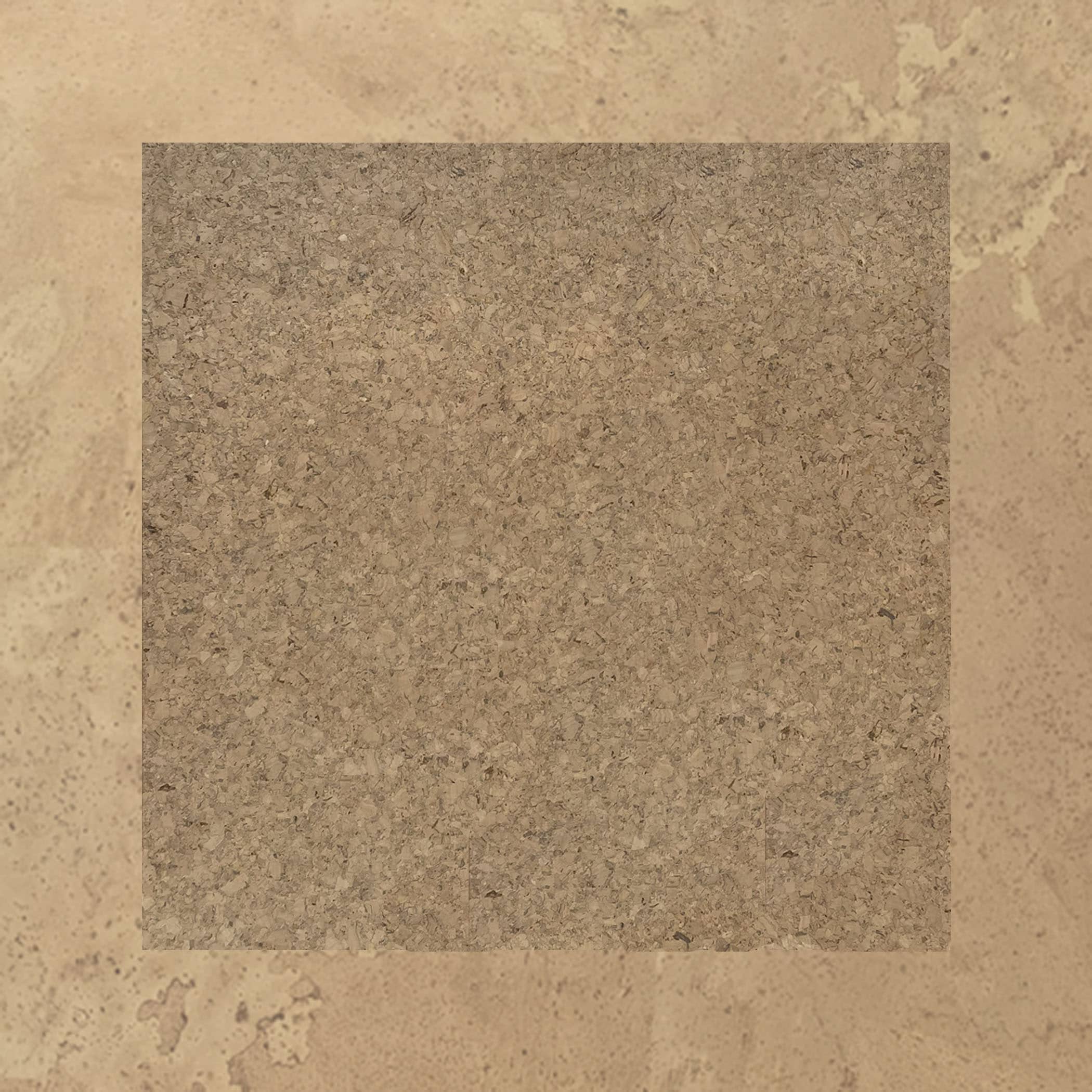 CorkArt Traditional Cork Tiles with Sandy Finish - 305 x 305 x 6mm Gallery Image