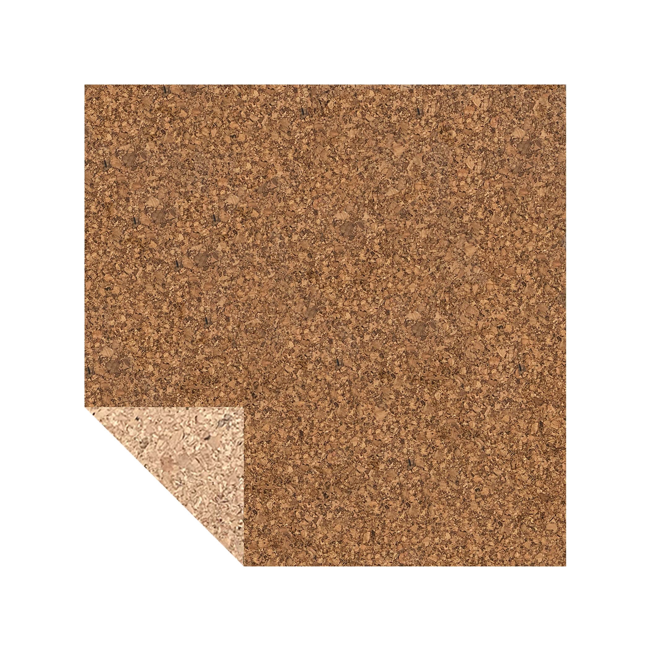 CorkArt Traditional Cork Tiles in Sealed Finish - Un-Glued 305mm x 305mm Variation Image