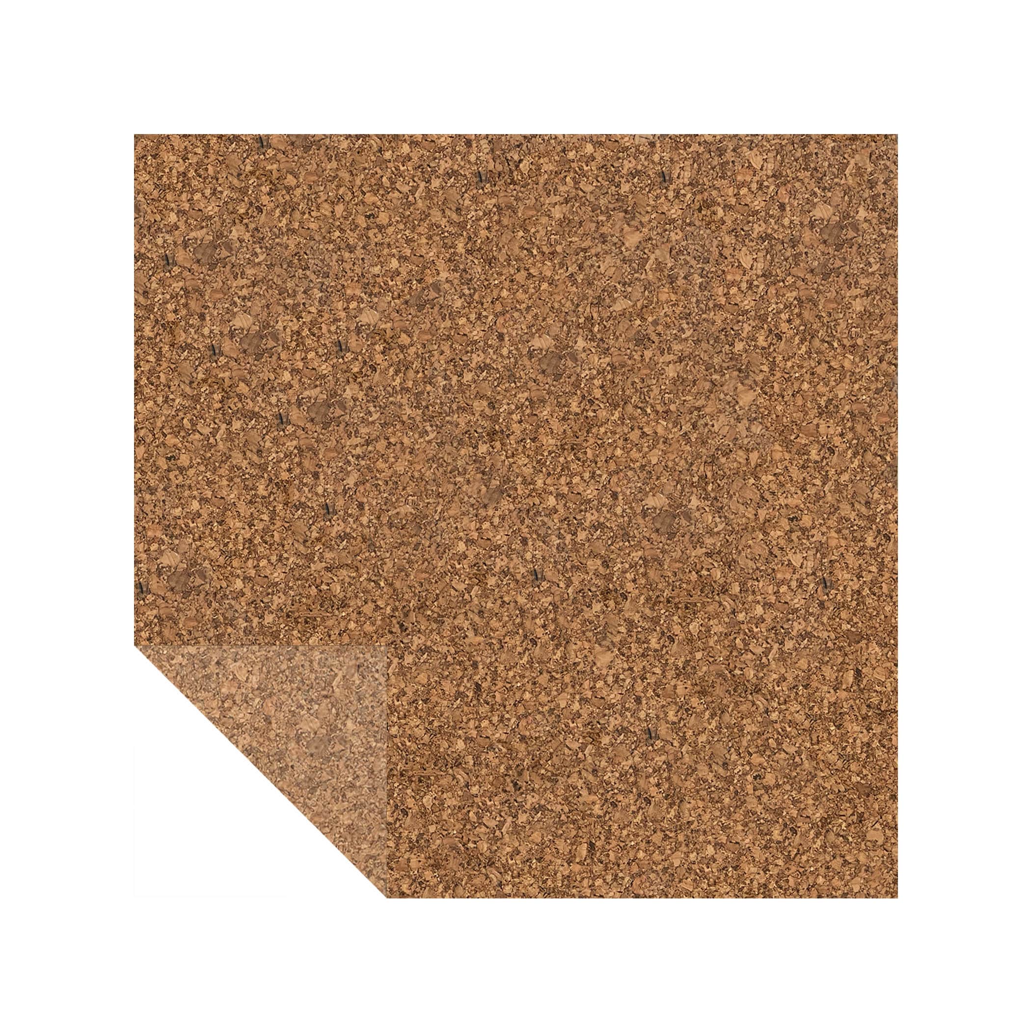 CorkArt Traditional Cork Tiles in Sealed Finish - Glued 305mm x 305mm Variation Image