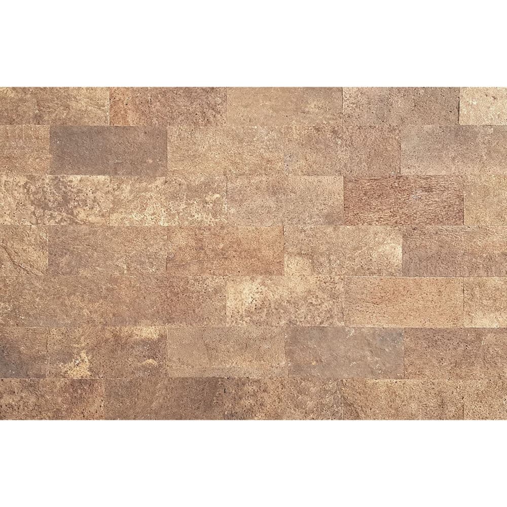 CorkArt Cork Wall Panels in Rustic Brick Finish - Product Image