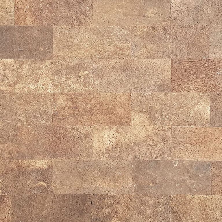 CorkArt Cork Wall Panels in Rustic Brick Finish