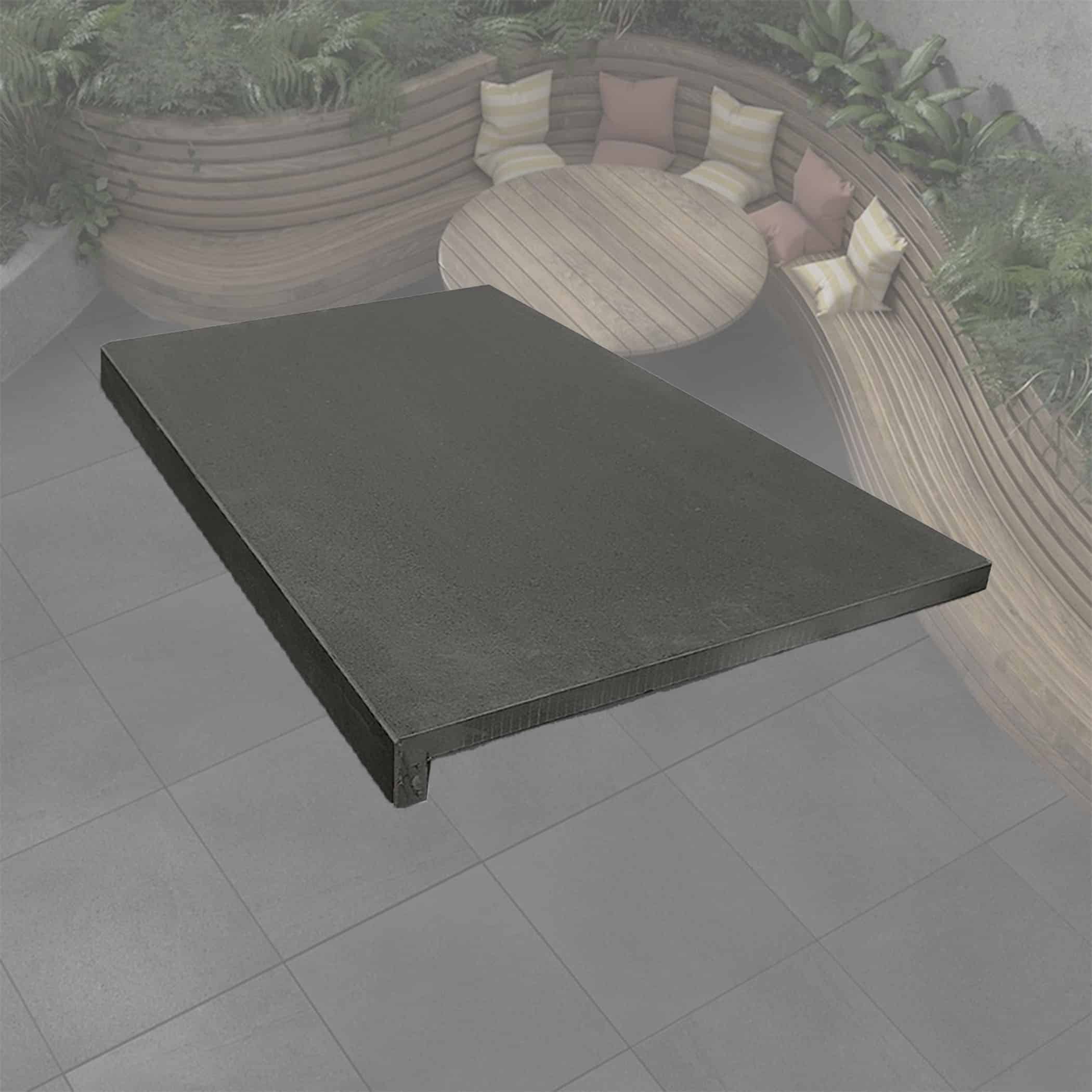 Verona Anthracite Porcelain Riser - Image 1