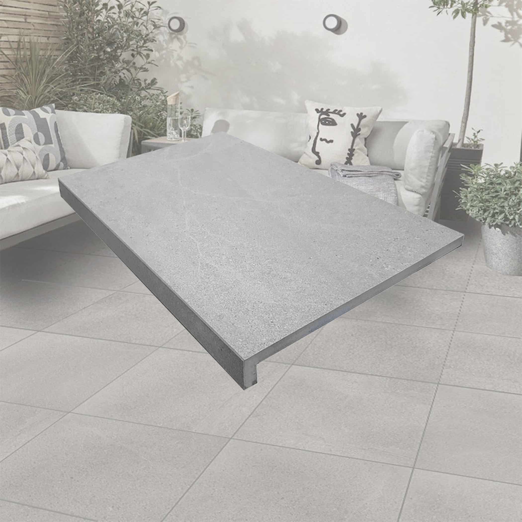 Verona Greige Porcelain Riser - Image 1