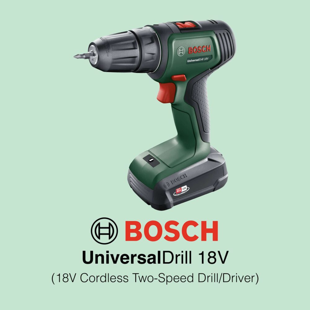 Bosch UniversalDrill 18V - Cordless Two Speed Drill