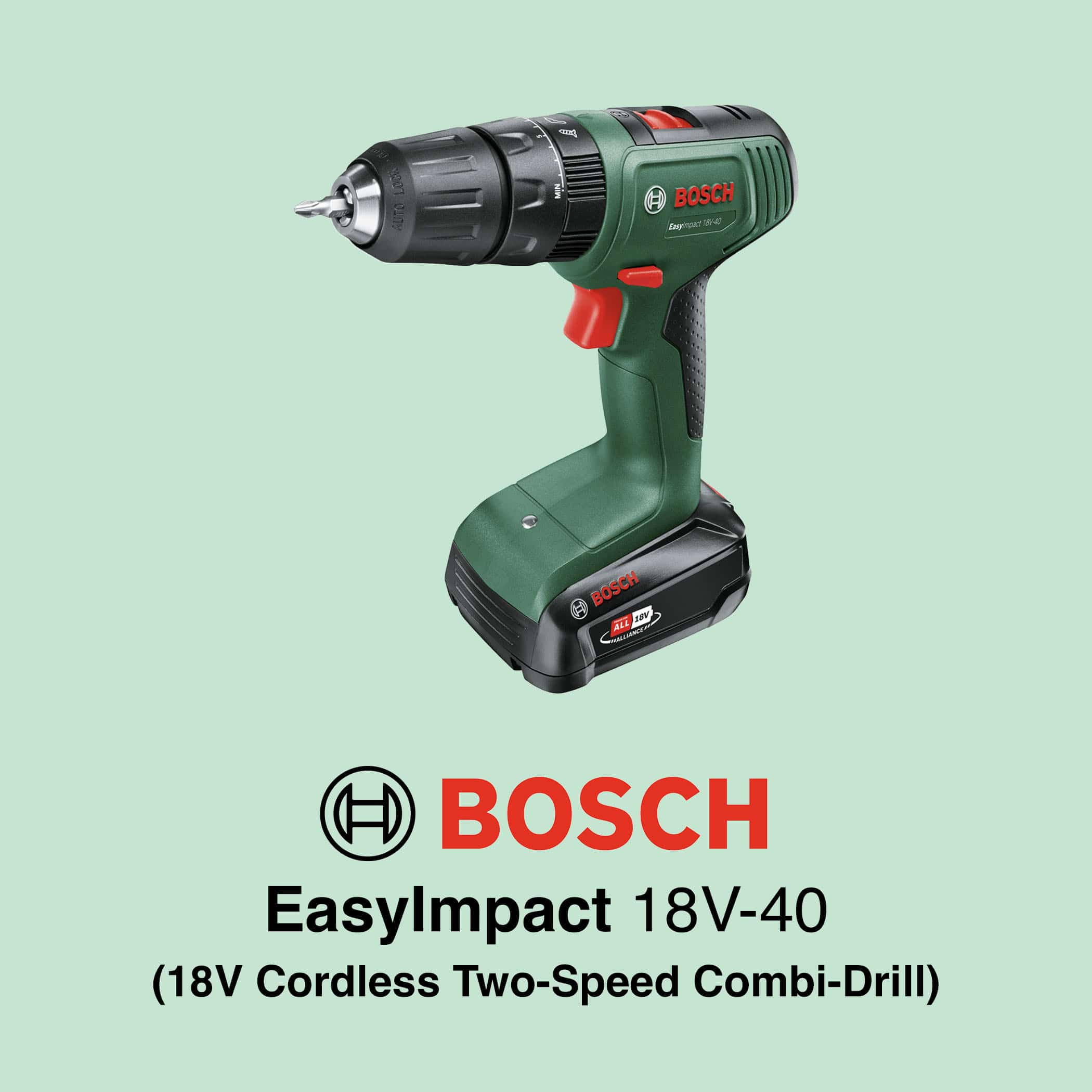 Bosch EasyImpact 18V-40 - Cordless Combi Drill - Image 2