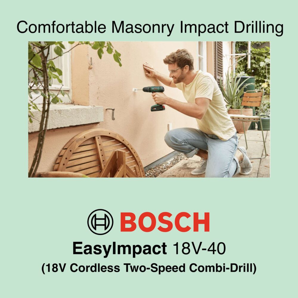 Bosch EasyImpact 18V-40 - Cordless Combi Drill