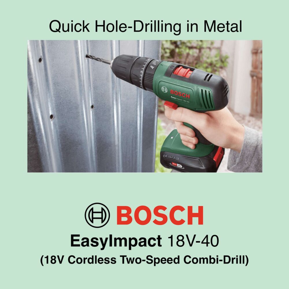 Bosch EasyImpact 18V-40 - Cordless Combi Drill
