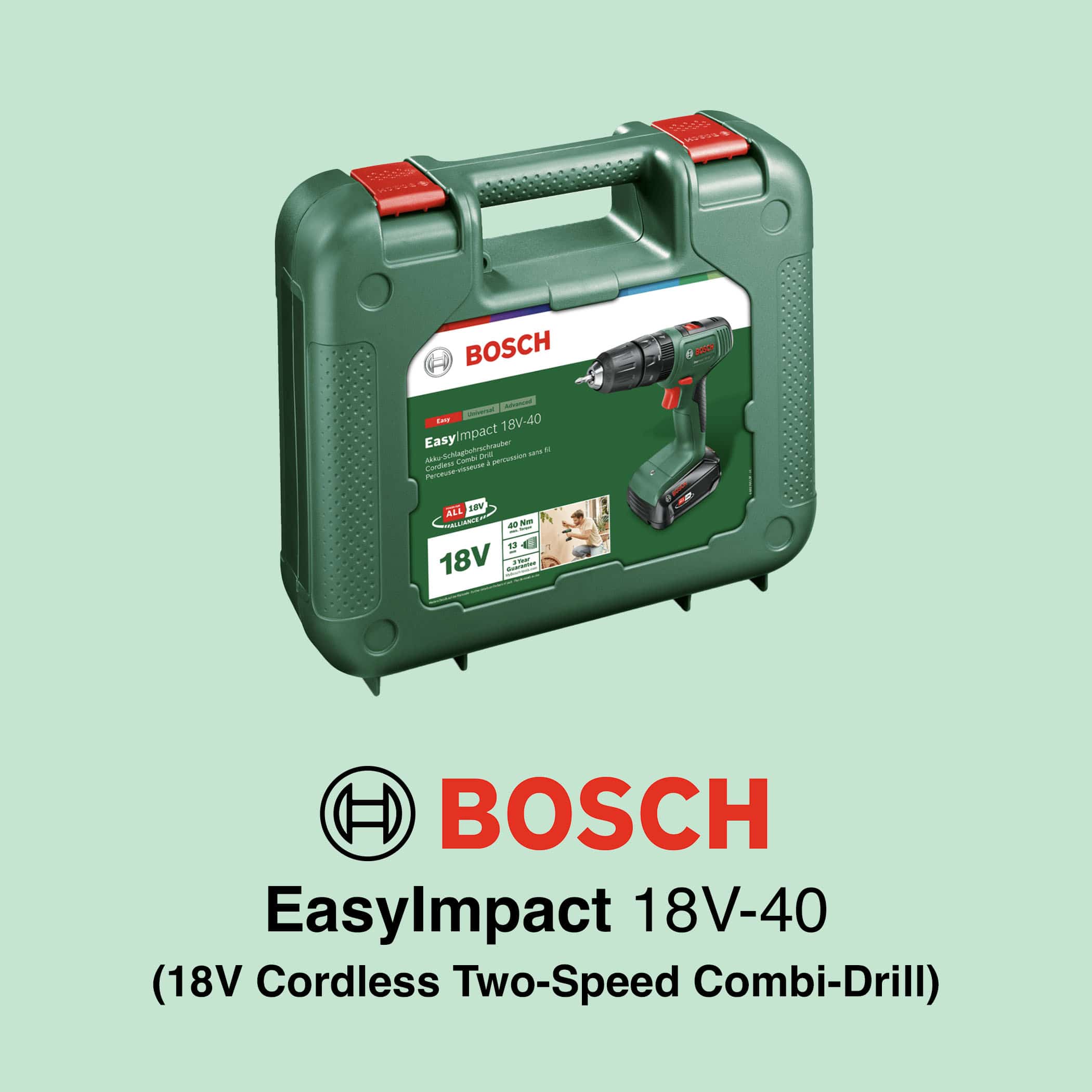 Bosch EasyImpact 18V-40 - Cordless Combi Drill - Image 9