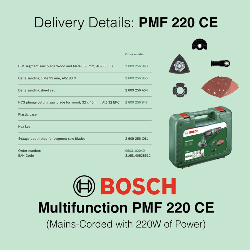 Bosch Multifunction PMF 220 CE